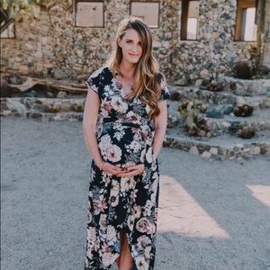 Floral Maternity Dress